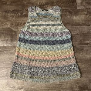 Peruvian Connection Knit Tank Top size XL